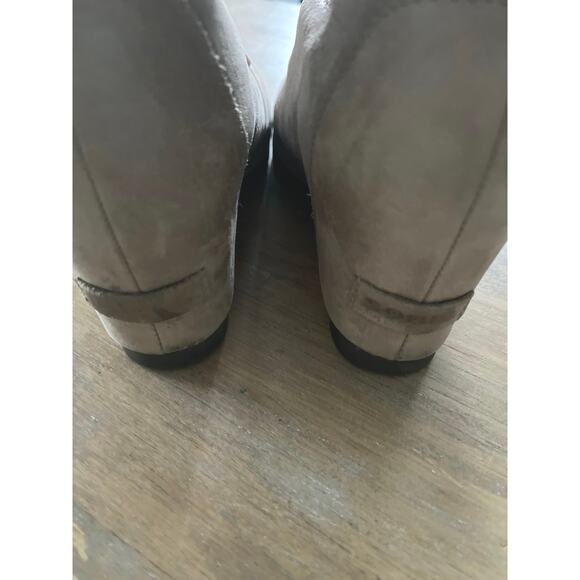 Sorel Womens Conquest Wedge Holiday Boots 9 Beach Fawn Leather Distressed - Picture 8 of 12